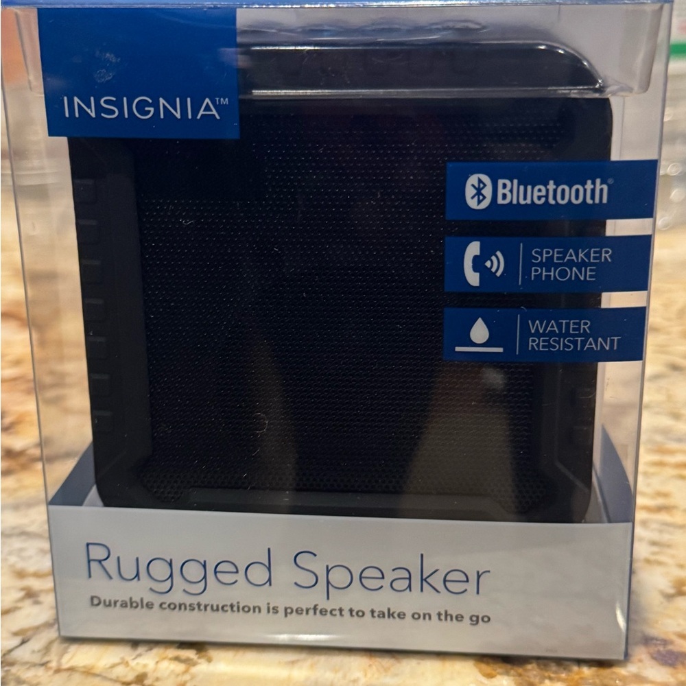 Black Rugged Bluetooth Speaker